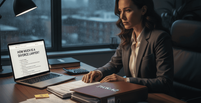 How Much Is a Divorce Lawyer