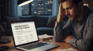 How Much Does It Cost For a Lawyer