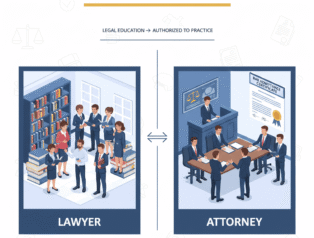 What’s The Difference Between a Lawyer And An Attorney