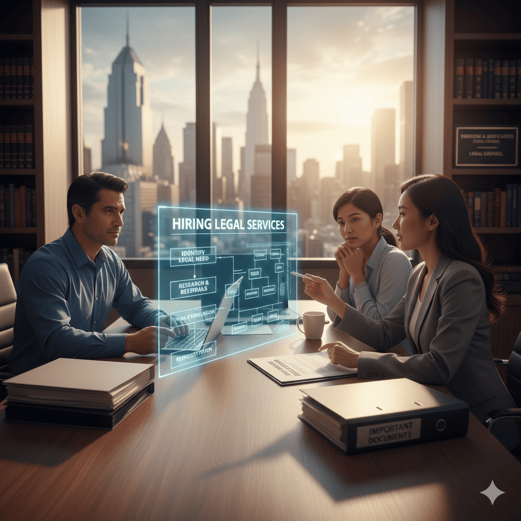 how to hire a lawyer